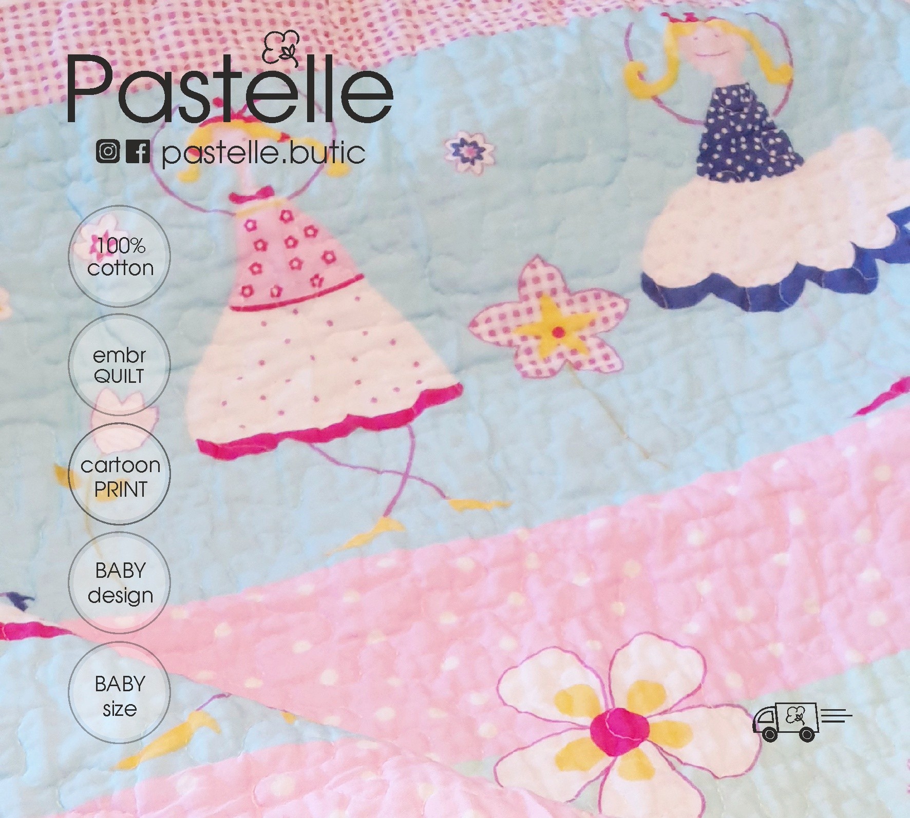 ID2201 Princess Baby 110×130