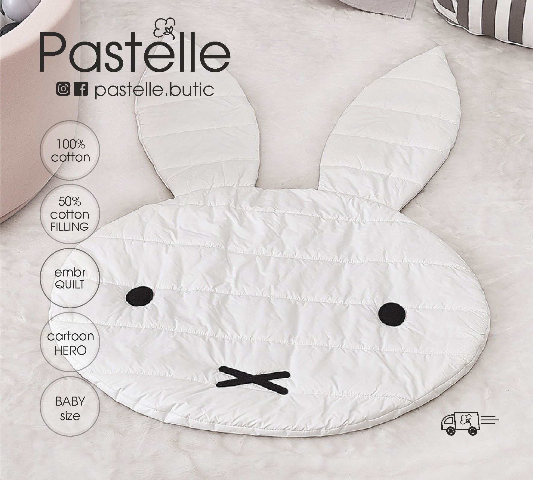 ID2404 Bunny mat
