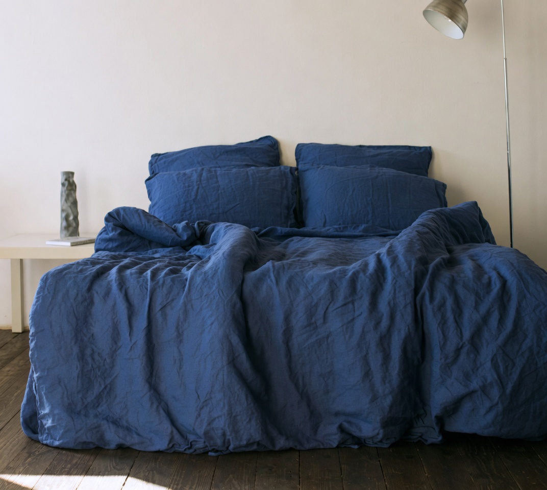 ID1745 Flax Linen Néon Bleu